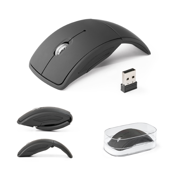 Mouse wireless dobrável personalizado